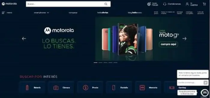 Motorola México renueva su tienda en línea