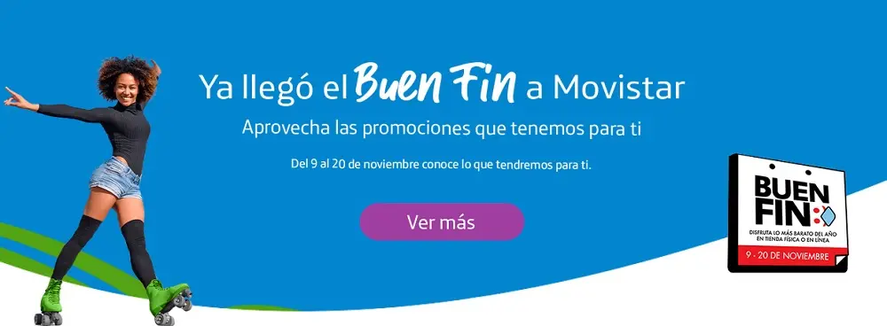 Movistar anuncia sus promociones por El Buen Fin