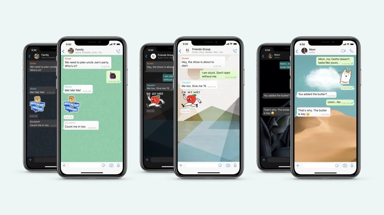 WhatsApp se actualiza con nuevos stickers, fondos de pantalla personalizados y más