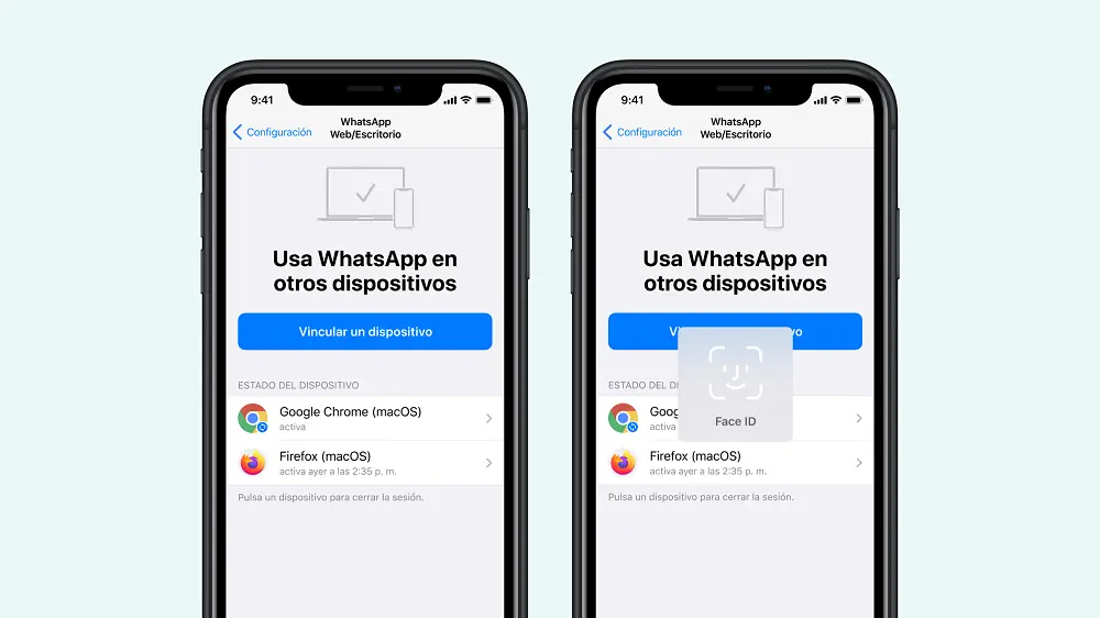 WhatsApp agrega autentificación biométrica en la versión web y de escritorio 