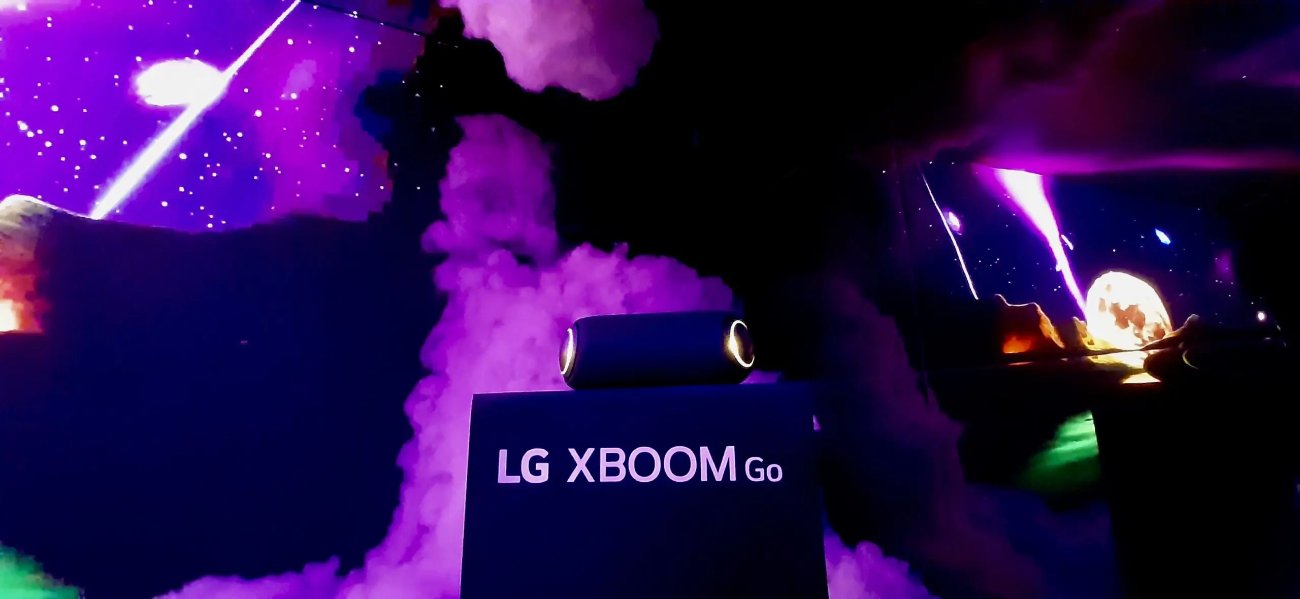 LG presentó en México una experiencia sensorial inmersiva con la XBOOM Go PL7