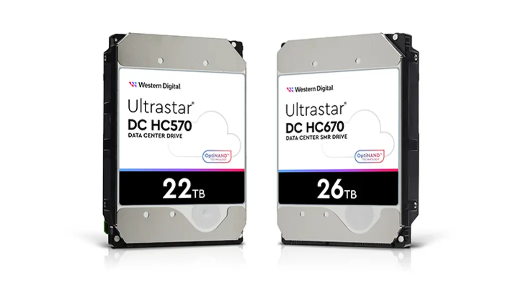 Western Digital presenta los primeros discos HDD CMR de 22 TB y UltraSMR de 26 TB