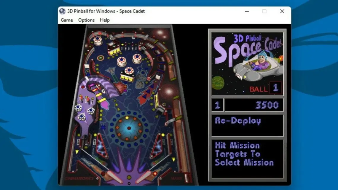 3D Pinball, el clásico juego de Windows XP llega a dispositivos Android