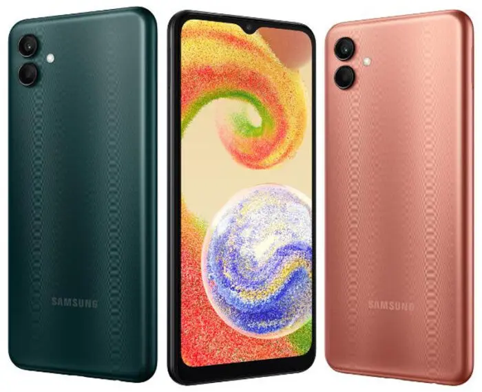 Galaxy A04e es oficial el smartphone Android más barato de Samsung