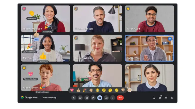 Google Meet implementa las reacciones con emojis para videollamadas