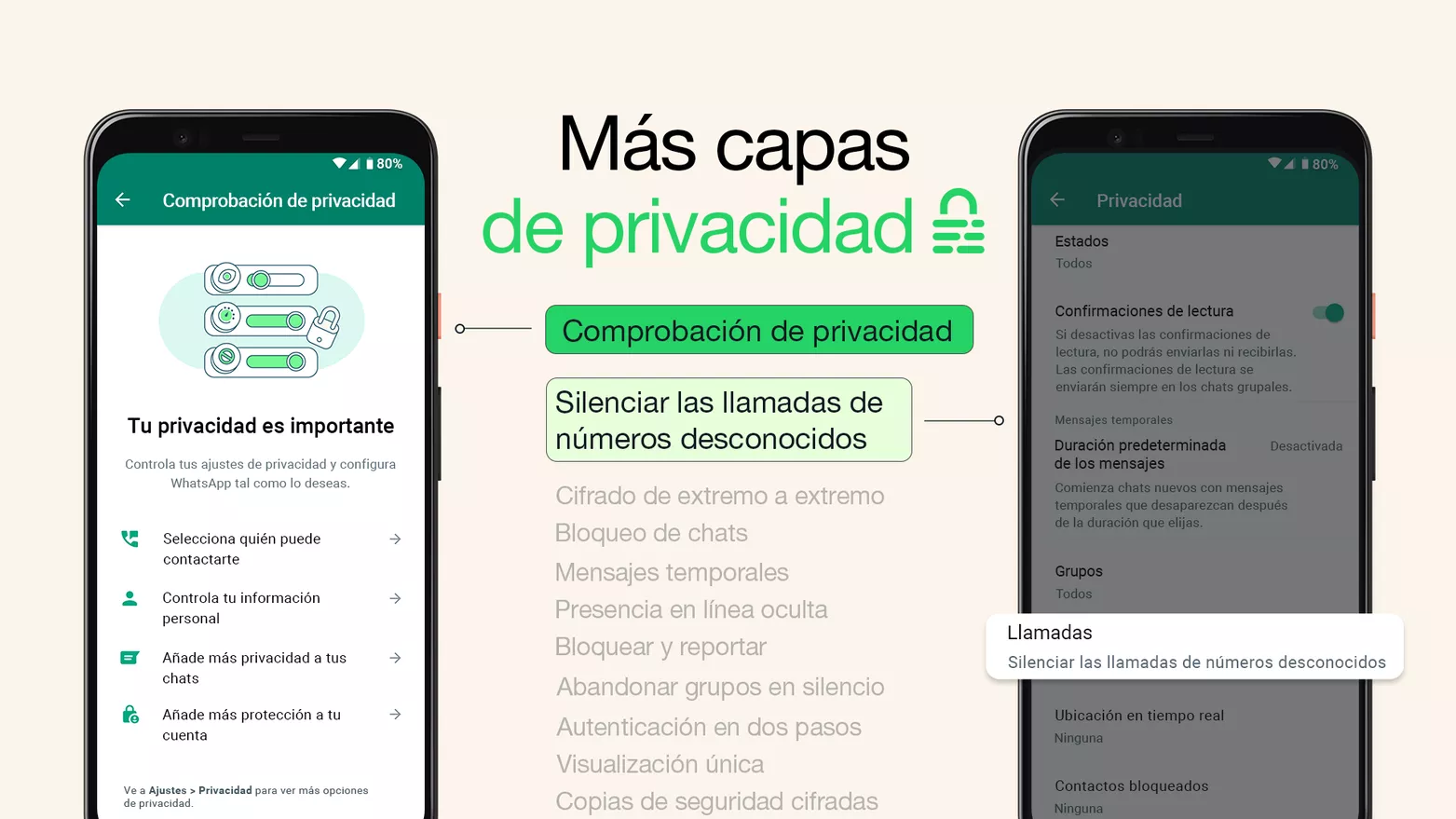 WhatsApp demuestra su compromiso con la privacidad gracias a esta nueva actualización