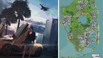 Comunidad de Reddit recrea mapa de GTA VI, ¡Te sorprenderá la extensión de la ciudad!