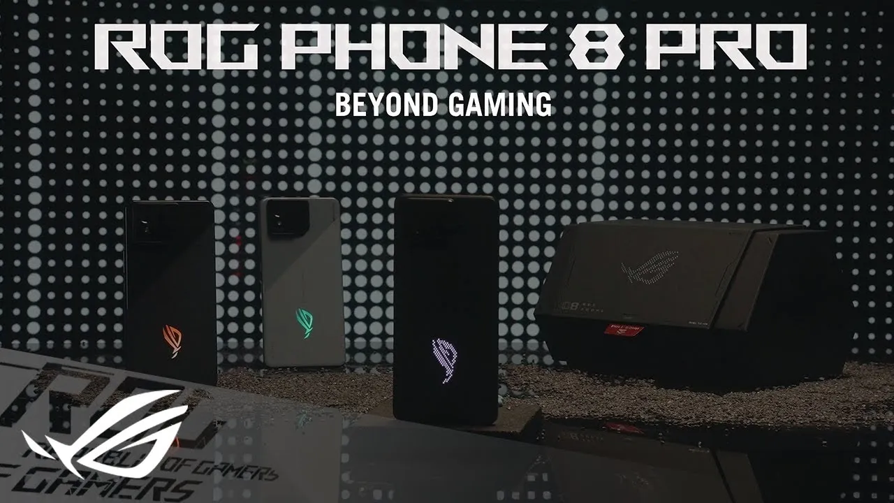Asus presenta el ROG Phone 8 y 8 Pro durante el CES 2024