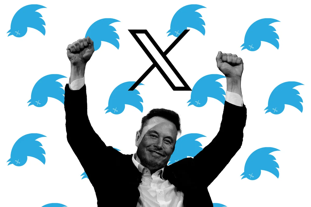 X, antes Twitter, ha disminuido su valor en el mercado hasta un 71% según Fidelity
