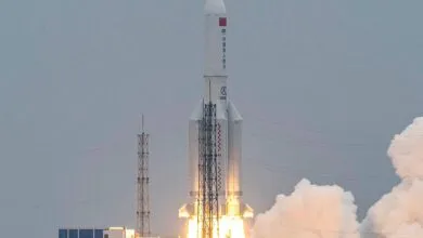Hacia Marte y la Luna, China presenta su cohete reutilizable