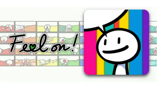 Feel On!; Twitter hecho comics para iOS y Android