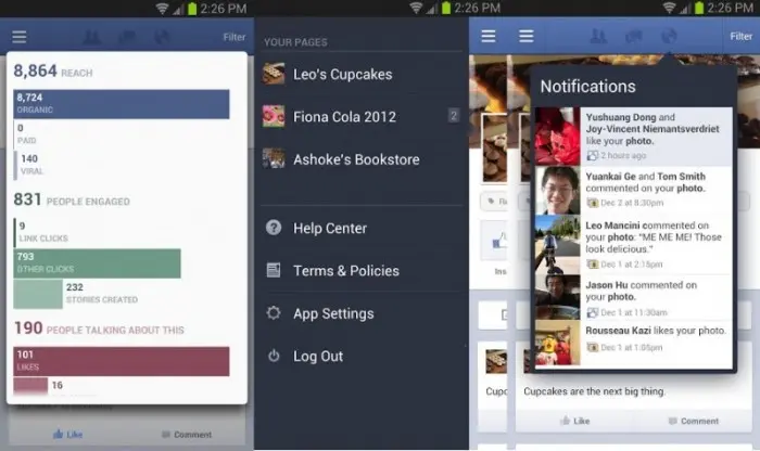 Facebook-Pages-Manager-Android