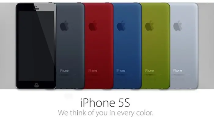 iPhone 5S: concepto basado en el iPad Mini