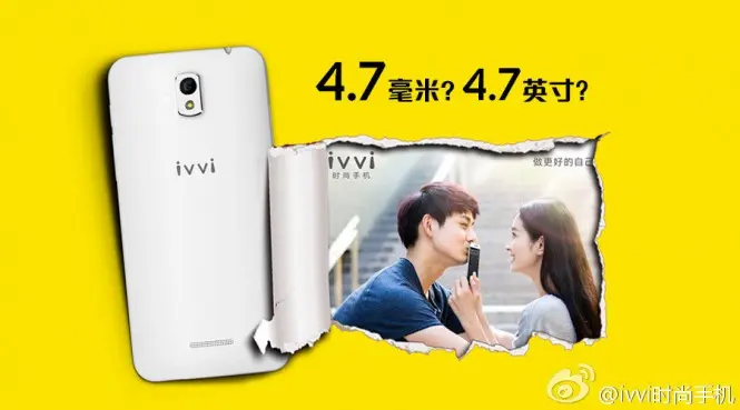 Imagen mostrando el nuevo teléfono de la línea Ivvi