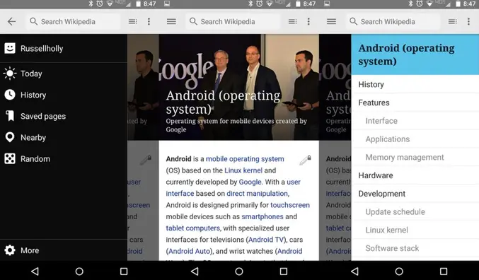 wikipedia app android