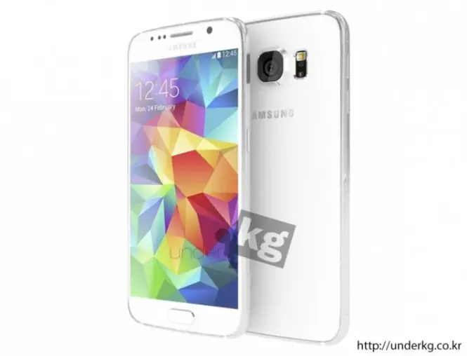 Render basado en los rumores del Samsung Galaxy S6