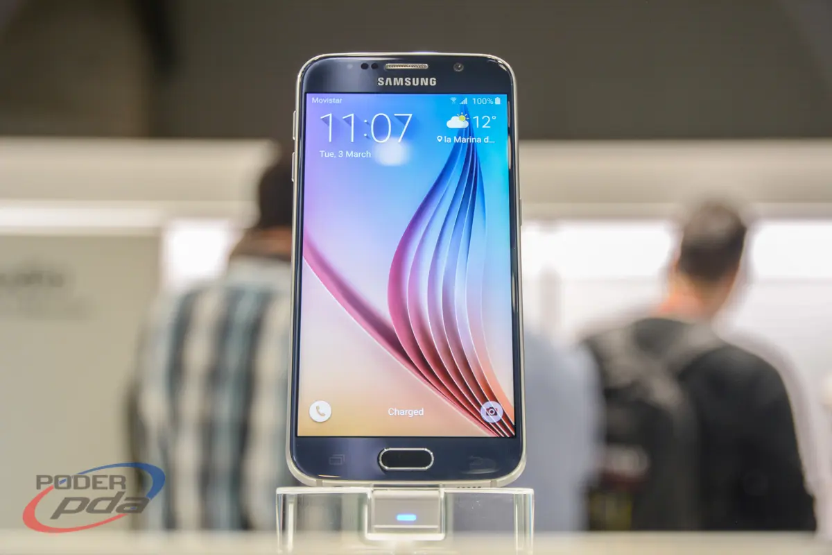 Samsung Galaxy S6 durante el MWC 2015