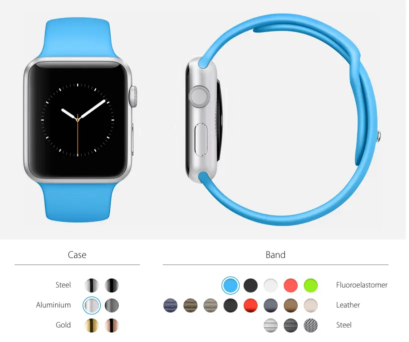 apple watch personalizado