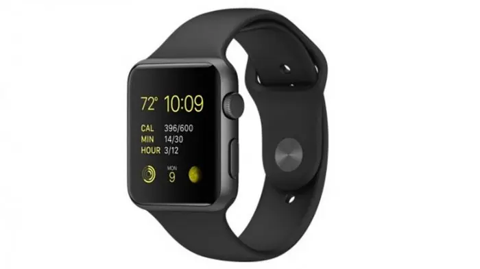 El modelo mejor vendido, Apple Watch Sport en Space Grey y correa en negro