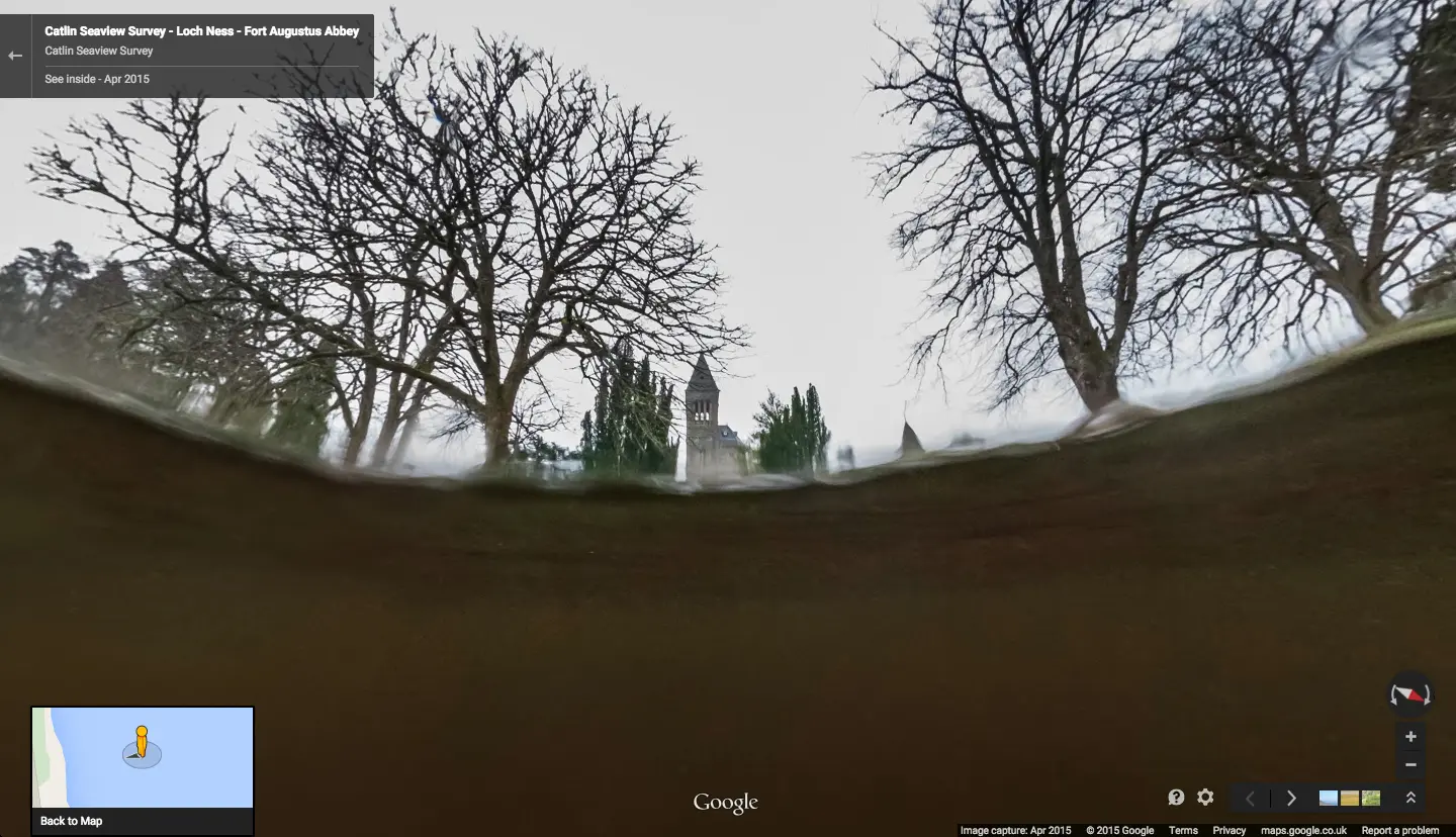 google street view lago ness