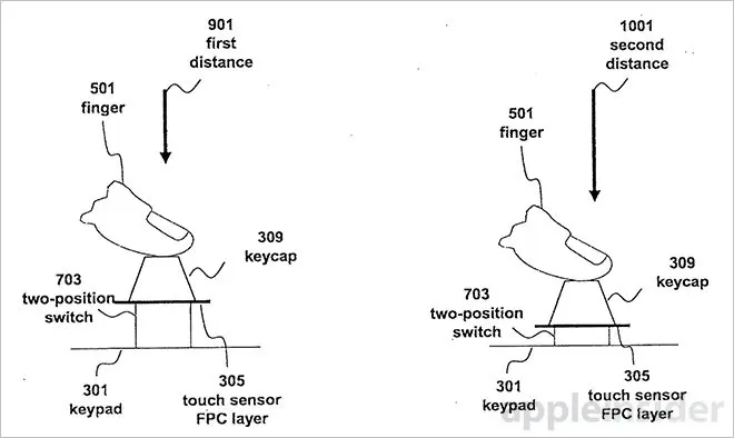 patente teclado apple2