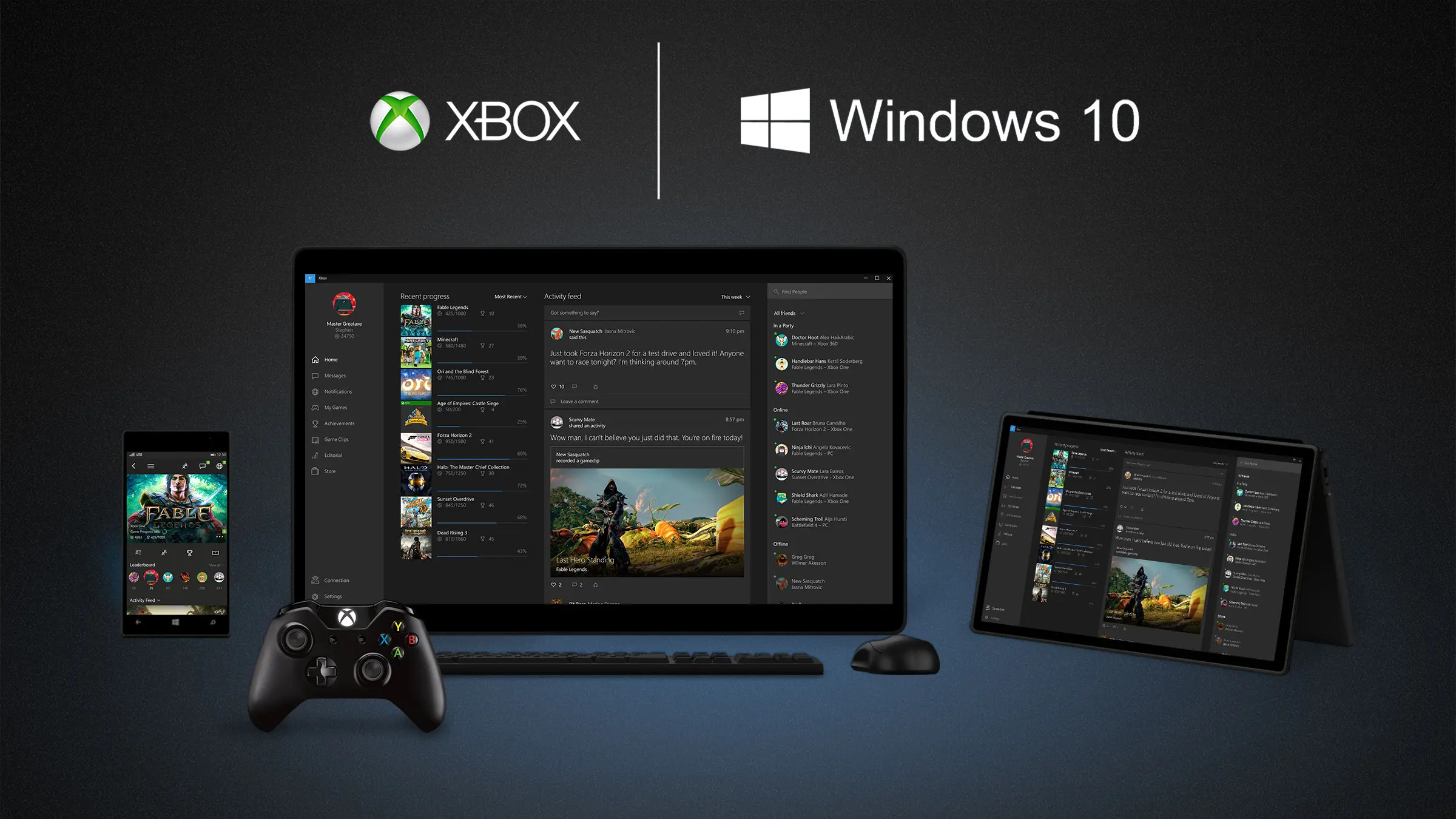 Xbox Streaming en Windows 10