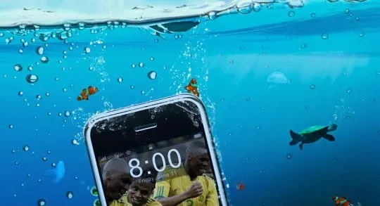 iphone- 7 waterproof concepto