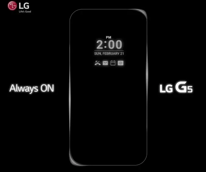 lg g5 always on display