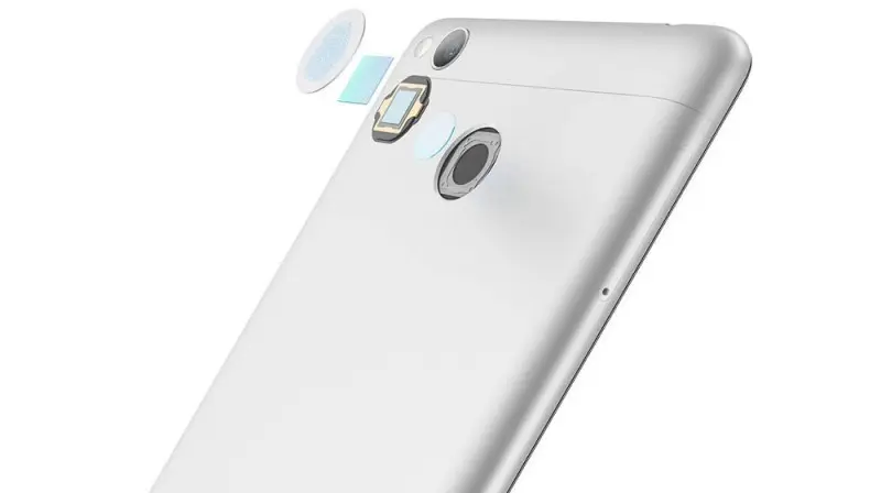 Sensor de huellas del Xiaomi Redmi 3 Pro