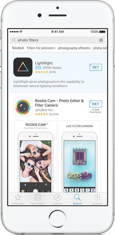 app-store-search-ad