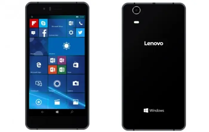 Lenovo SoftBank 503LV con Windows 10 Mobile