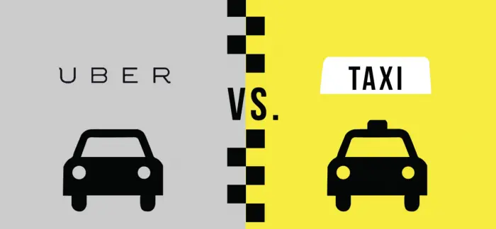 ubers vs taxi