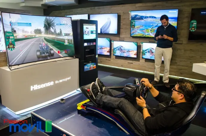 Marca Nikon Evento Hisense Simulador F1 Racing en México-7