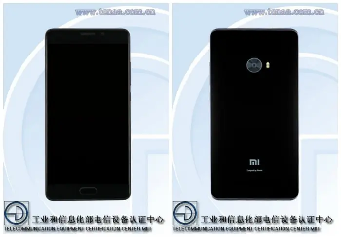 Xiaomi Mi Note 2 con pantalla flat