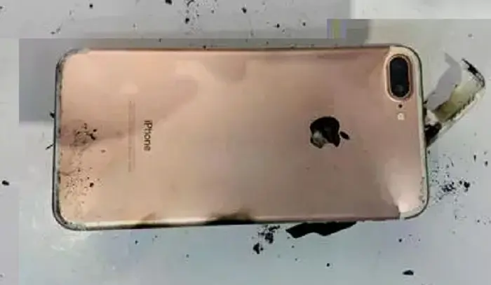 iPhone-7plus rosado quemado