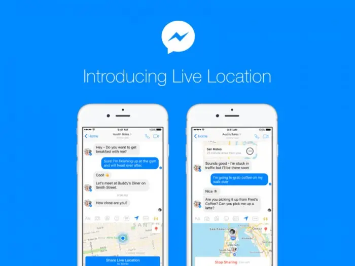 facebook messenger livelocation