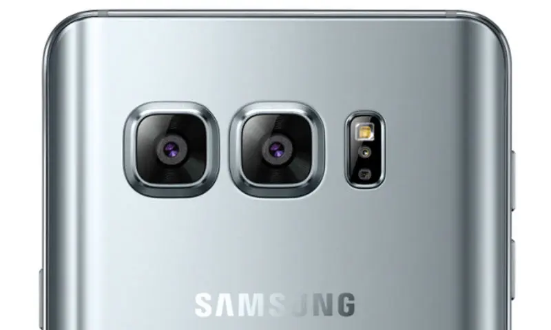 Galaxy Note 8 finalmente estrenaría una doble cámara trasera