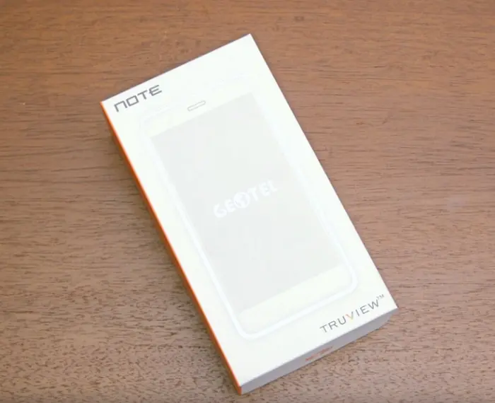 geotel note unboxing poderpda