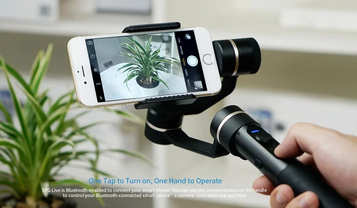 Adquiere un estabilizador óptico profesional para grabar los mejores videos