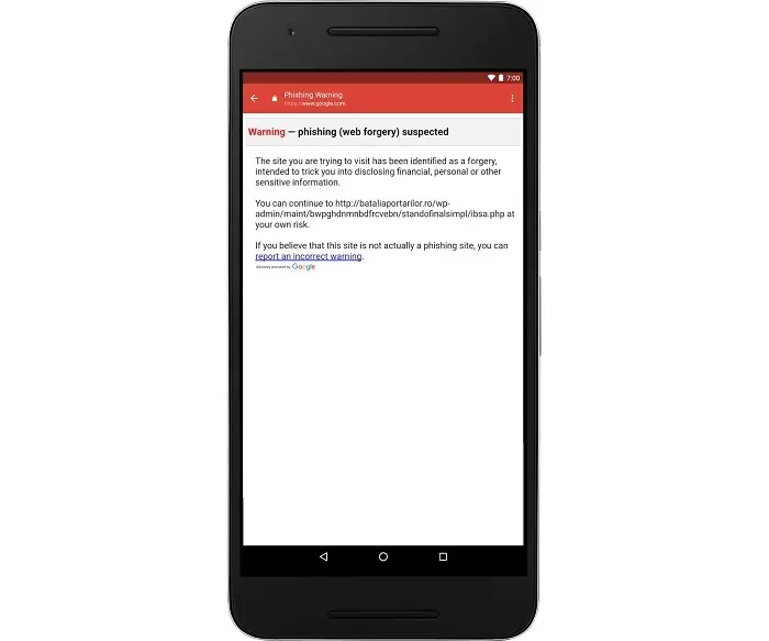 Gmail en Android evita ataques de phishing