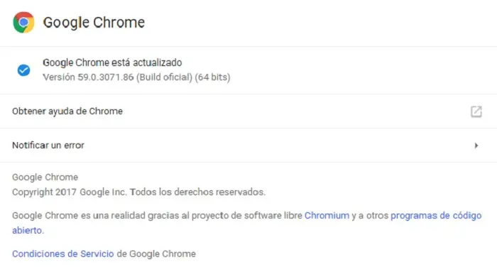 google chrome 59 android