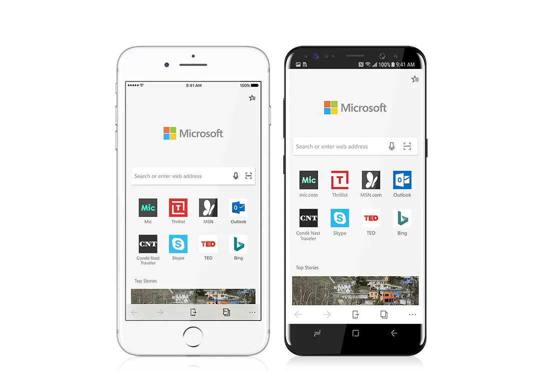 Microsoft Edge también llega a los smartphones