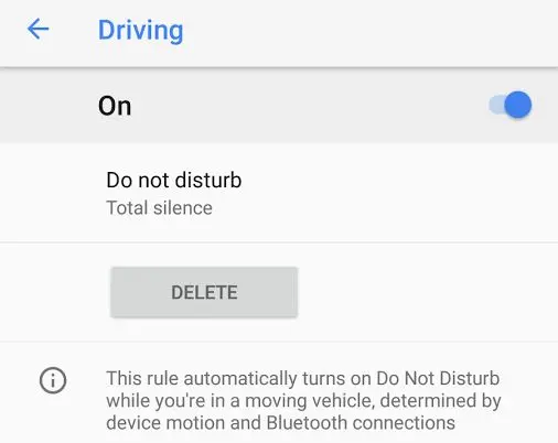 Fácilmente, puedes configurar la activación automática del modo No Molestar mientras conduces