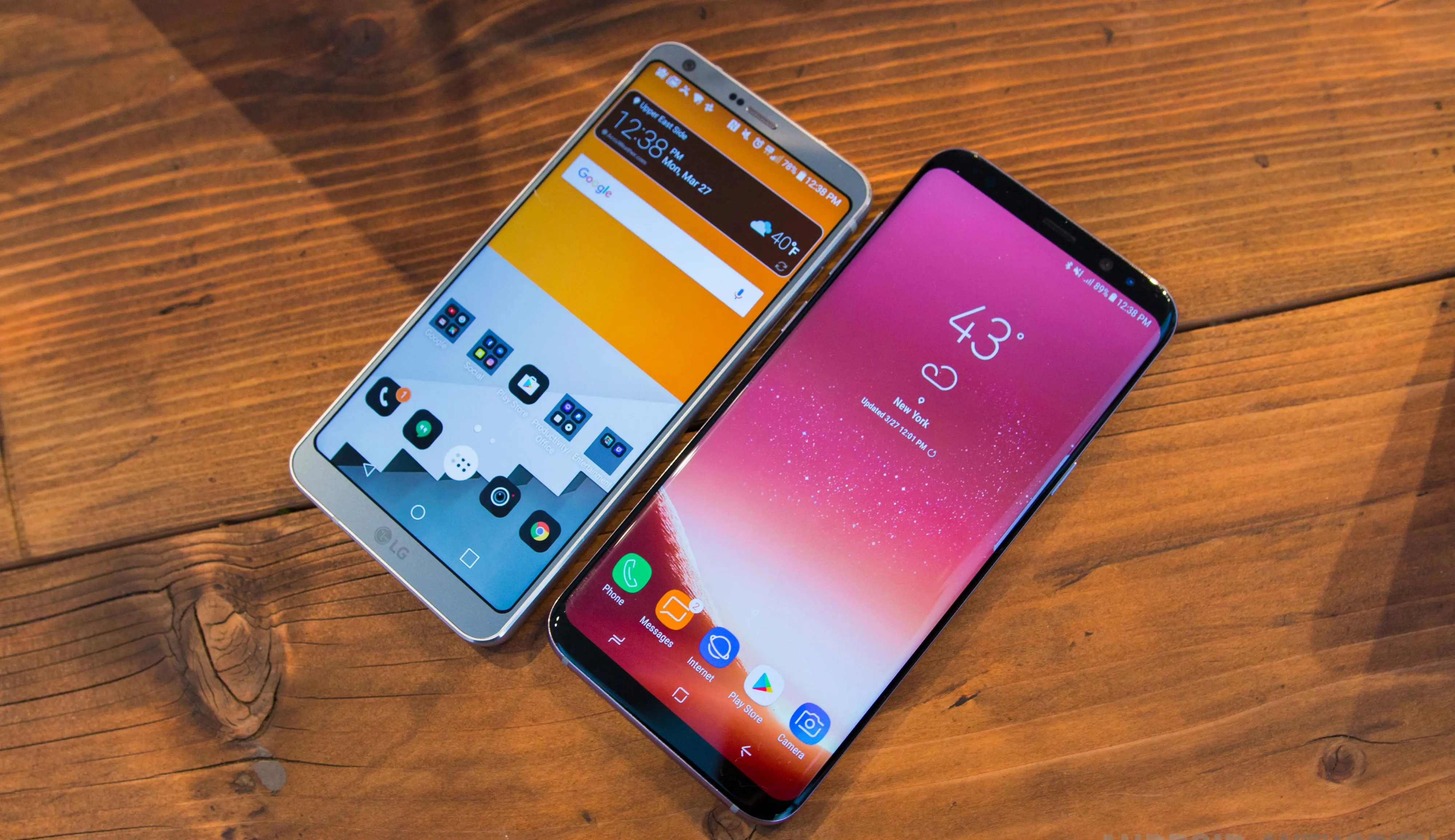 LG y Samsung no afectan el rendimiento de sus smartphones