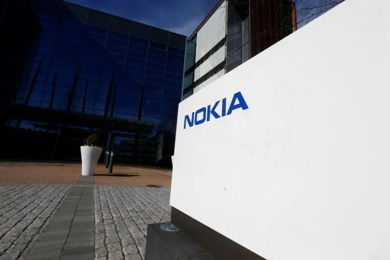 A Nokia logo is seen at the company's headquarters in Espoo, Finland, May 5, 2017. REUTERS/Ints Kalnins