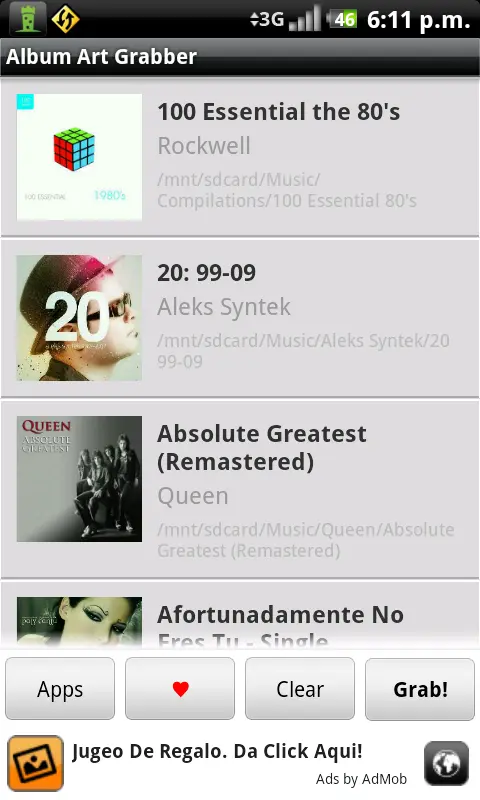 Android App Review: Album Art Grabber