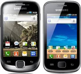 Samsung presenta Galaxy Fit y Galaxy Gio, smartphones de gama baja