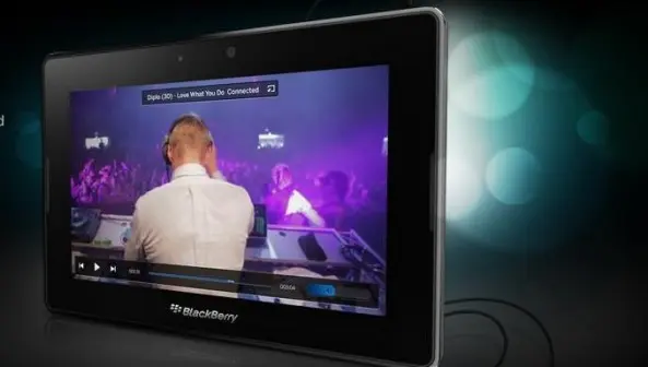 Blackberry Playbook de nuevo muestra sus bondades en video