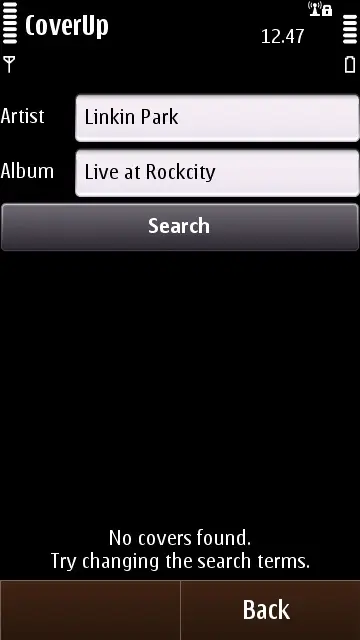 CoverUp: una app para lucir tus álbumes musicales (Symbian)