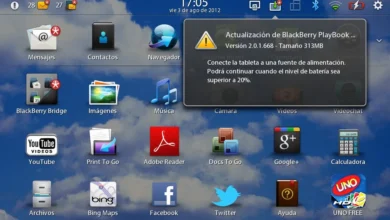 BlackBerry PlayBook actualización